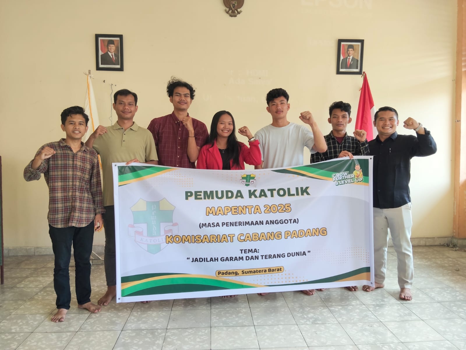 Pemuda Katolik Komisariat Cabang Padang menggelar MAPENTA 2025