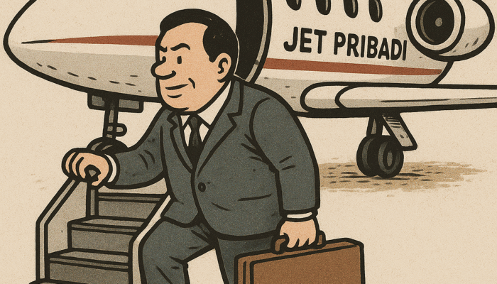 Kasus Private Jet Ketua KPU Cuma Diganjar Peringatan Keras Saja, Tanpa Proses Hukum