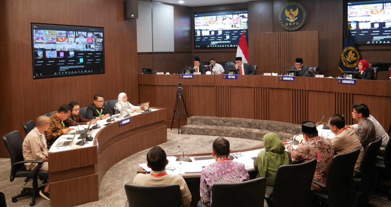 Suasana Sidang Kode Etik Private Jet, Kredit ; Transparency Indonesia