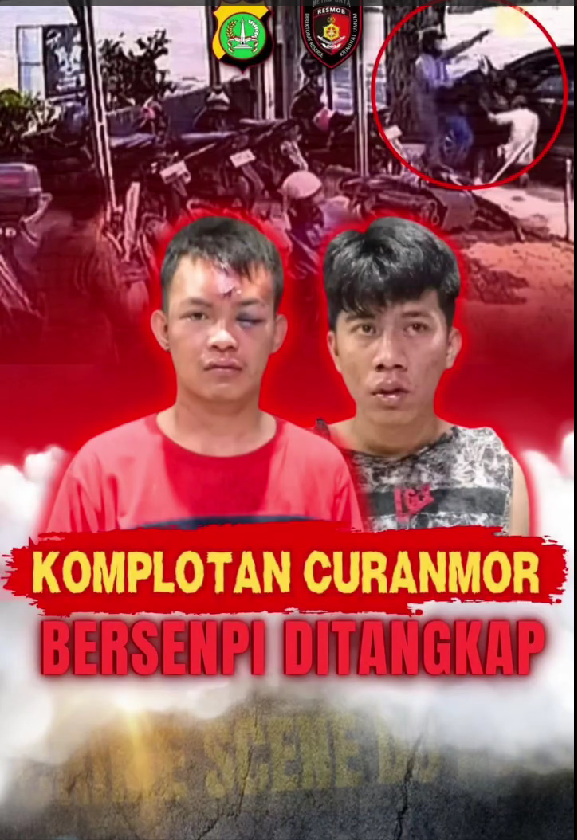 komplotan curanmor bersenpi ditangkap Subdit Resmob PMJ
