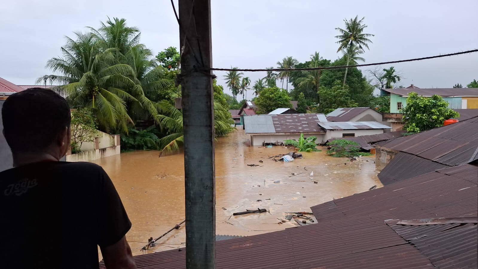 Banjir, longsor, hingga galodo atau banjir bandang seolah mengepung Kota Padang, Sumbar, sejak 24 November 2025. (Foto: Dok. Pemkot Padang)