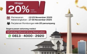 Diskon Kereta Cepat November 2025