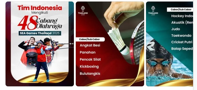 Menpora Erick Thohir menegaskan Indonesia akan mengikuti 48 cabang olahraga di SEA Games Thailand 2025. (Tangkapan layar akun Instagram/Thread @erickthohir)