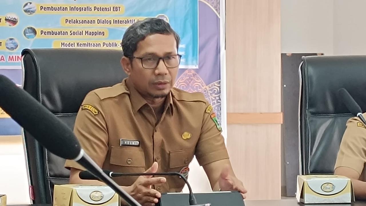 Kepala Dinas ESDM Provinsi Sumatera Barat Helmi. (Foto: Dok. Pemprov Sumbar)