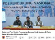 Data Terbaru BNPB, Korban Meninggal Dunia Banjir dan Longsor Sumatera: Sumut 217, Aceh 96, Sumbar 129