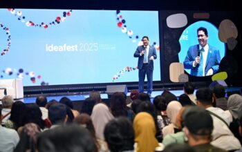 Menkeu Purbaya Yudhi Sadewa di ajang IdeaFest 2025 di Jakarta. (Foto: Dok. Kemenkeu/Biro KLI - Wismu Nanda R. R.)
