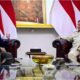 Pengusaha sekaligus mantan Wali Kota New York Michael Bloomberg menemui Presiden Prabowo di Istana Kepresidenan, Jakarta. (Foto: Dok. BPMI Setpres)