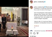 Tangkapan layar Wapres Gibran Rakabuming Raka melayat Raja Keraton Solo Sri Susuhunan Pakubuwono (PB) XIII/Instagram akun @gibran_rakabuming
