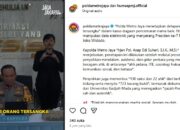 Kapolda Metro Jaya Irjen Asep Edi Suheri menetapkan 8 tersangka tudingan ijazah palsu Jokowi. (Tangkapan layar akun @poldametrojaya di Instagram}