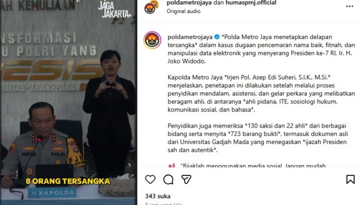 Jadi Tersangka Tudingan Ijazah Palsu Jokowi, Begini Respons Roy Suryo
