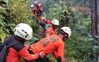 Tim SAR mencari korban longsor di Banjarnegara, Jateng. (Foto: Dok. BNPB)