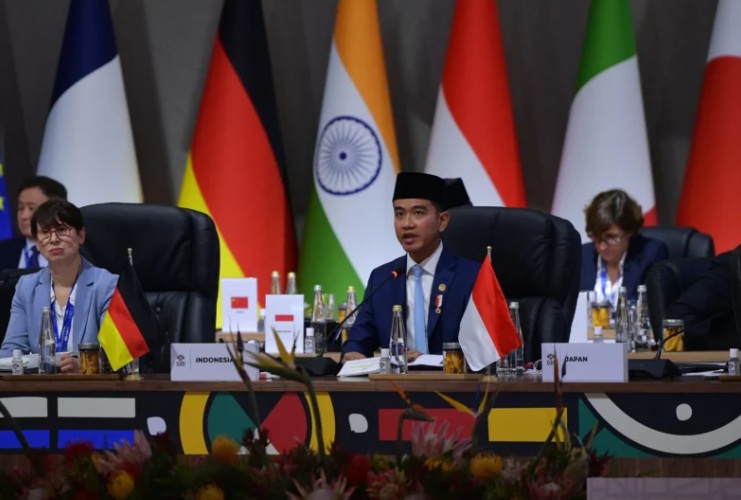 Wapres Gibran Rakabuming Raka menghadiri KTT G20 2025 di Johannesburg, Afrika Selatan, Sabtu (22/11/2025). (Foto: Dok. BPMI Setwapres)
