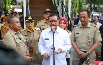 Gubernur DKI Jakarta Pramono Anung mengatakan ada 8 titik lokasi yang disiapkan untuk perayaan malam tahun baru 2026, salah satunya di kawasan Bundaran Hotel Indonesia. (Sumber Foto: beritajakarta.id)