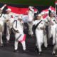 Kontingen Indonesia saat defile penutupan SEA Games 2025 Thailand. (Tangkapan layar saluran resmi Kemenpora di YouTube)