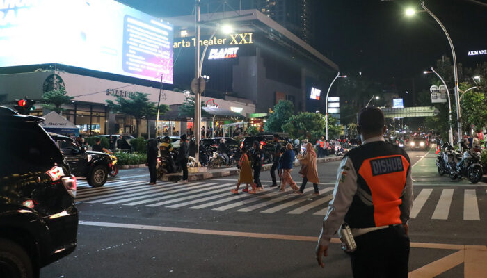 Perayaan Malam Tahun Baru 2026, Dishub DKI Jakarta Rekayasa Lalu Lintas 33 Ruas Jalan