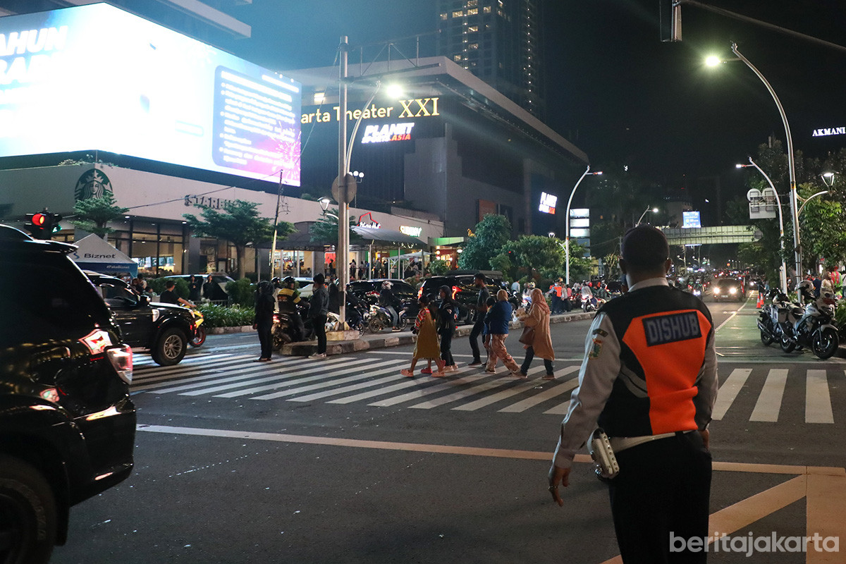 Dishub DKI Jakarta menyiapkan pengaturan lalu lintas dan transportasi terpadu untuk mendukung Perayaan Malam Tahun Baru 2026. (Sumber Foto: beritajakarta.id)