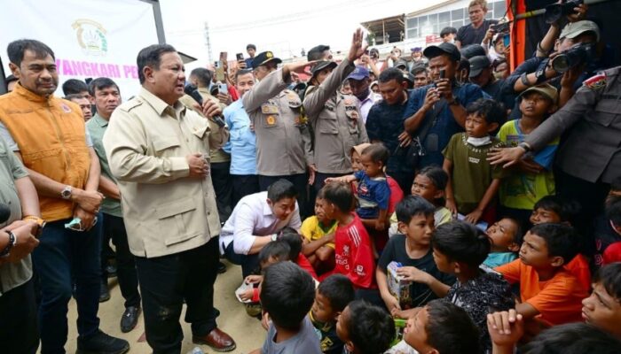 Kunjungi Aceh Tamiang, Presiden Prabowo Ingatkan Tidak Boleh Tebang Pohon Sembarangan