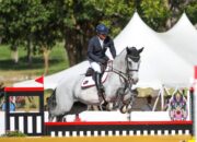 Medali emas pertama akhirnya tercipta oleh Tim Equestrian Indonesia di SEA Games 2025 Thailand. (Sumber Foto: NOC Indonesia)