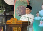 Wamenag Romo Muhammad Syafi’i saat menghadiri Haul ke-16 Gus Dur di Pondok Pesantren Tebuireng, Jawa Timur. (Sumber Foto: Istimewa/kemenag.go.id)