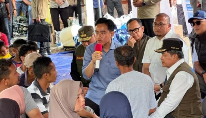 Wapres Gibran Tinjau Lokasi Terdampak Banjir Bandang dan Longsor di Agam Sumbar