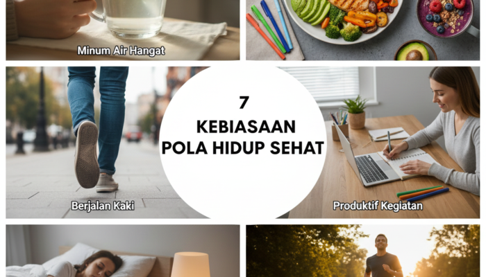 7 Kebiasaan Kecil Pola Hidup Sehat yang Ubah Gaya Hidupmu