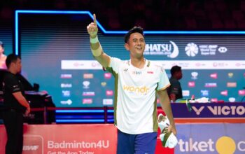 Tumbangkan Pebulu Tangkis Thailand, Alwi Farhan Juarai Indonesia Masters 2026
