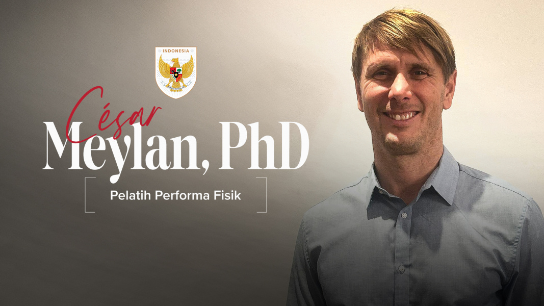 Cesar Meylan ditunjuk sebagai Asisten Pelatih Fisik Timnas Indonesia. (Sumber Foto: pssi.org)