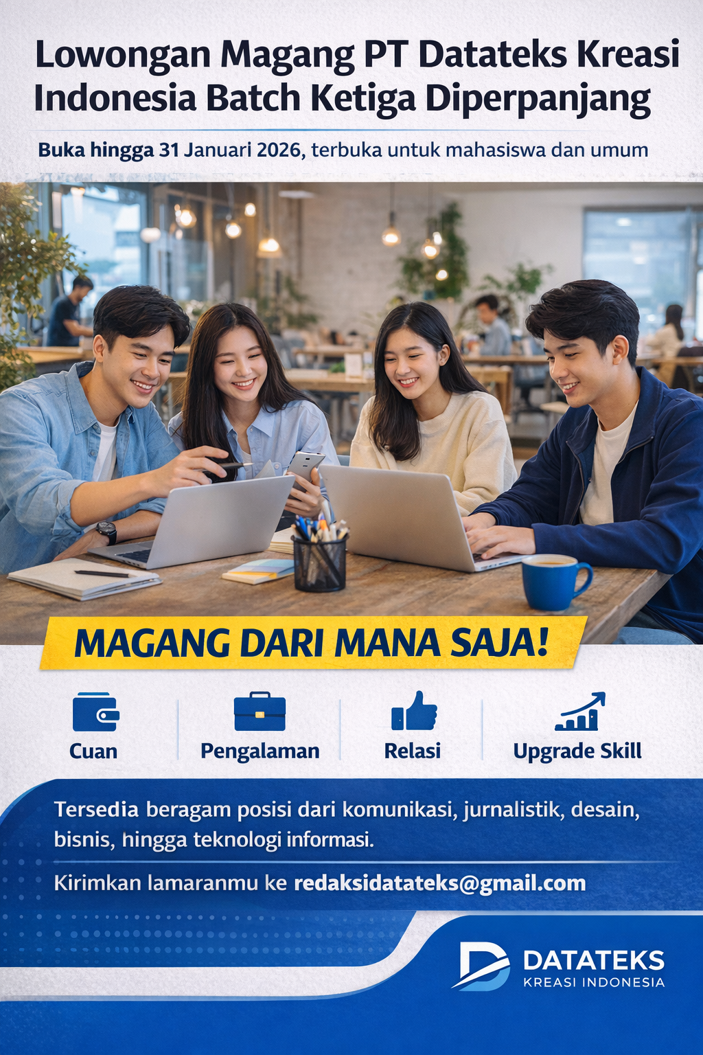 Lowongan Magang Datateks