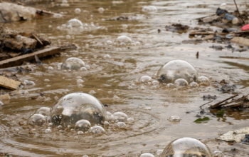 ilustrasi Gelembung Gas, AI.