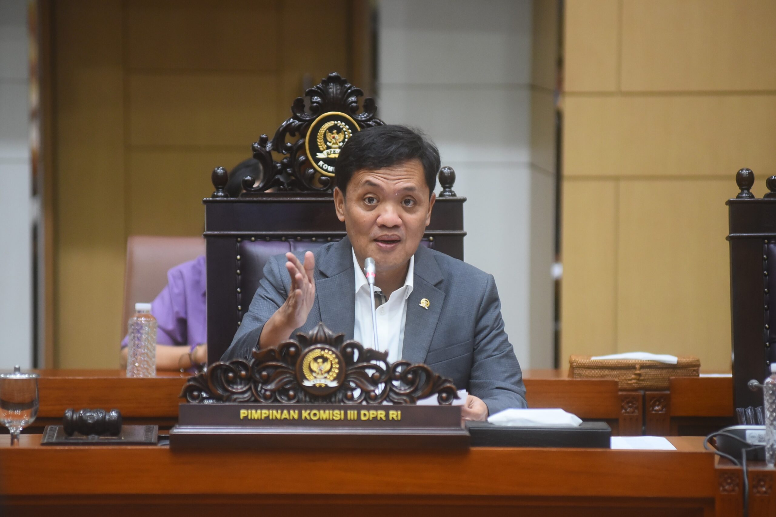 Ketua Komisi III DPR Habiburokhman. (Sumber Foto: Dep/Karisma/dpr.go.id)