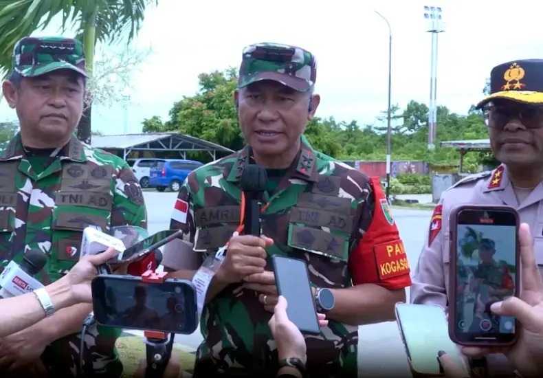 Pangdam XVII/Cendrawasih Mayjen TNI Amrin Ibrahim. (Foto: Dok. BPMI Setwapres)