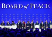 Presiden Prabowo Subianto termasuk pemimpin negara yang meneken Board of Peace (BoP) Charter atau Piagam Dewan Perdamaian pada Kamis, 22 Januari 2026 di Davos, Swiss. (Foto: Dok. BPMI Setpres/Muchlis Jr)