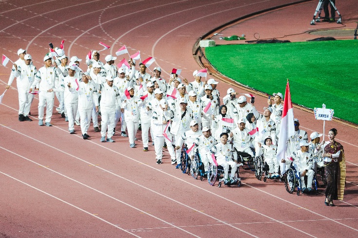 Pesta olahraga penyandang disabilitas se-Asia Tenggara atau ASEAN Para Games (APG) XIII Tahun 2025 Thailand resmi ditutup. (Sumber Foto: Andre/kemenpora.go.id)