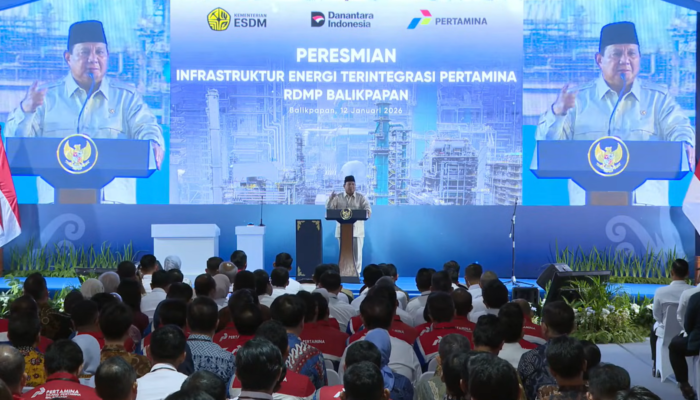 Resmikan Kilang Raksasa RDMP Balikpapan Senilai Rp123 Triliun, Presiden Prabowo Ingatkan Ini