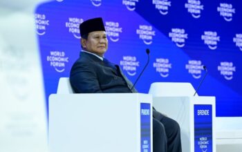 Presiden Prabowo Subianto menghadiri World Economic Forum (WEF) Annual Meeting 2026 yang digelar pada Kamis, 22 Januari 2026, di Davos, Swiss. (Foto: Dok. BPMI Setpres/Muchlis Jr)