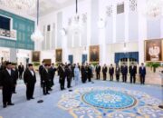 Presiden Prabowo Subianto secara resmi melantik keanggotaan Dewan Energi Nasional dari unsur pemerintah dan pemangku kepentingan pada Rabu, 28 Januari 2026 di Istana Negara, Jakarta. (Foto: Dok. BPMI Setpres/Muchlis Jr)