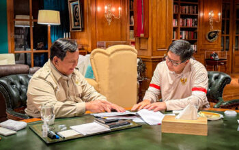 Presiden Prabowo Subianto memanggil Menteri Perumahan dan Kawasan Permukiman (PKP) Maruarar Sirait ke kediaman pribadinya di Hambalang, Bogor, Jabar, pada Kamis sore, 29 Januari 2026. (Sumber Foto: Istimewa/setkab.go.id)