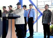 Presiden Prabowo Subianto menyampaikan sambutannya pada peresmian SMA Taruna Nusantara Kampus Malang di Provinsi Jawa Timur, pada Selasa, 13 Januari 2026. (Foto: Dok. BPMI Setpres/Cahyo)