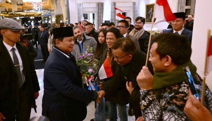 Momen Kehangatan Diaspora Indonesia Sambut Presiden Prabowo di Swiss