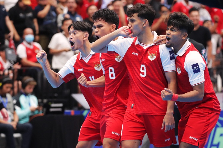 Timnas Futsal Indonesia mengawali laga perdana di AFC Futsal Asian Cup Indonesia 2026 mengalahkan Korsel dengan skor telak 5-0 pada Selasa (27/1/2026) malam. (Sumber Foto: raiky/kemenpora.go.id)