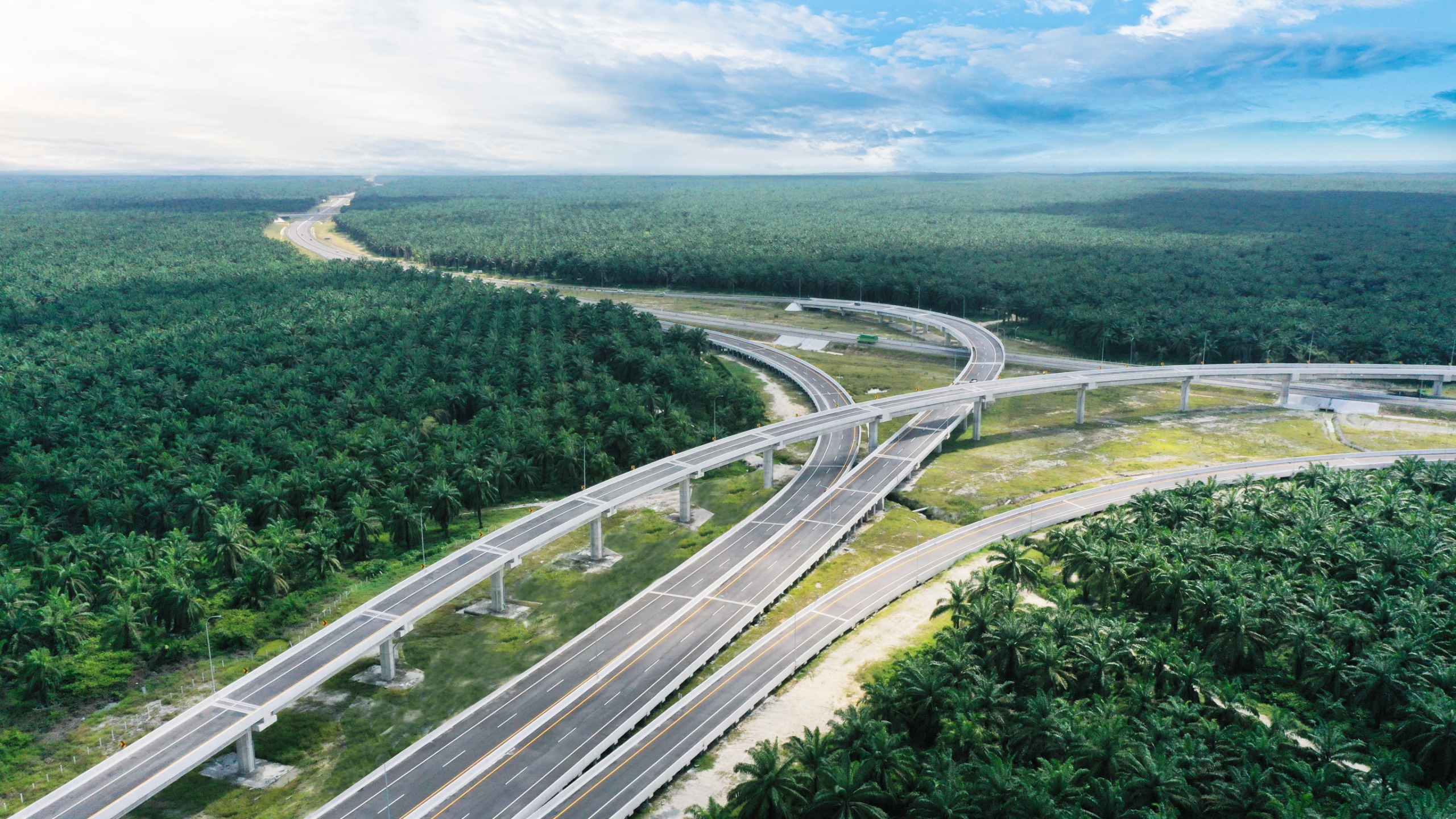 Tol Trans Sumatera. (Foto: Dok. Hutama Karya)