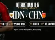Buruan Beli! Harga Tiket Terjangkau Uji Coba Internasional Timnas Indonesia U-17 Kontra China