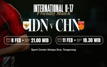 Buruan Beli! Harga Tiket Terjangkau Uji Coba Internasional Timnas Indonesia U-17 Kontra China