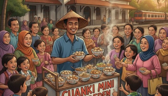 Cuanki Mini Padalarang: Gerobak Mungil Ubah Rongsokan Jadi Rezeki Harian