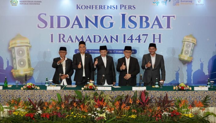 Hasil Sidang Isbat: Pemerintah Tetapkan 1 Ramadhan 1447 Hijriah Jatuh pada Kamis 19 Februari 2026