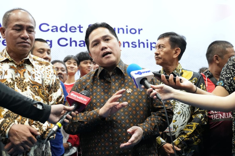 Menpora Erick Thohir menegaskan komitmen mengusut tuntas dugaan pelecehan seksual dan kekerasan fisik terhadap atlet di lingkungan pelatnas panjat tebing. (Sumber Foto: Herry/kemenpora.go.id)