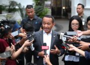 Menteri ESDM Bahlil Lahadalia menyampaikan keterangan pers usai menghadiri rapat terbatas Kabinet Merah Putih di Istana Merdeka, Jakarta, Rabu (11/02/2026). (Foto: Dok. BPMI Setpres)