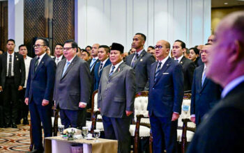 Presiden Prabowo menghadiri Indonesia Economic Outlook 2026 di Auditorium Wisma Danantara Indonesia, Jakarta, pada Jumat, 13 Februari 2026. (Foto: Dok. BPMI Setpres)