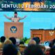 Presiden Prabowo menyampaikan taklimat saat Rakornas Pemerintah Pusat dan Daerah Tahun 2026 di Sentul International Convention Center (SICC), Kabupaten Bogor, Jawa Barat, pada Senin, 2 Februari 2026. (Foto: Dok. BPMI Setpres/Laily Rachev)