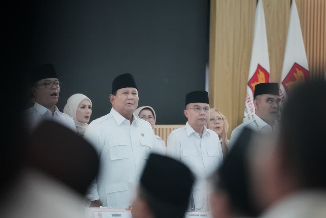Ketum Partai Gerindra Prabowo Subianto dan Ketua Harian Partai Gerindra Sufmi Dasco Ahmad. (Sumber Foto: Akun Sufmi Dasco Ahmad di Facebook)